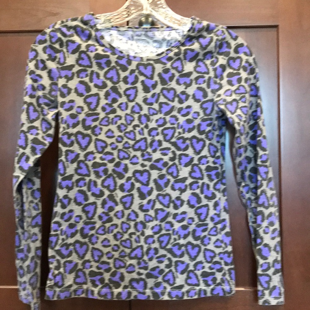 Girls XOXO Heart Long Sleeve